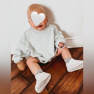 At Noon Baby Sweatshirt Romper